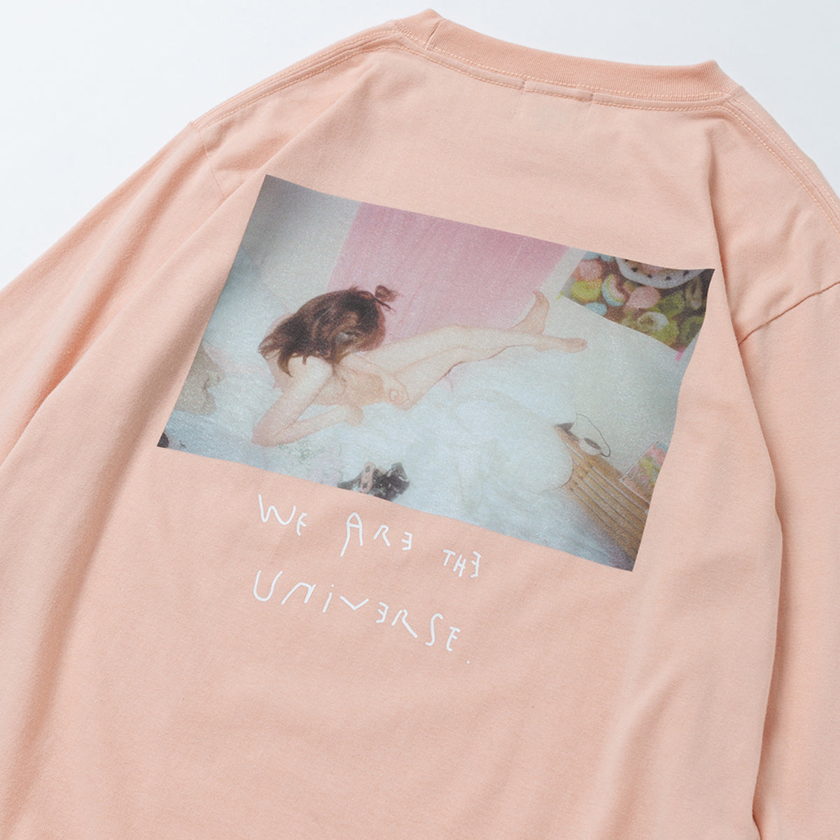 We are the universe Ls t-shirts (RUTSUBO×Yuri Hanamori × MOMO)