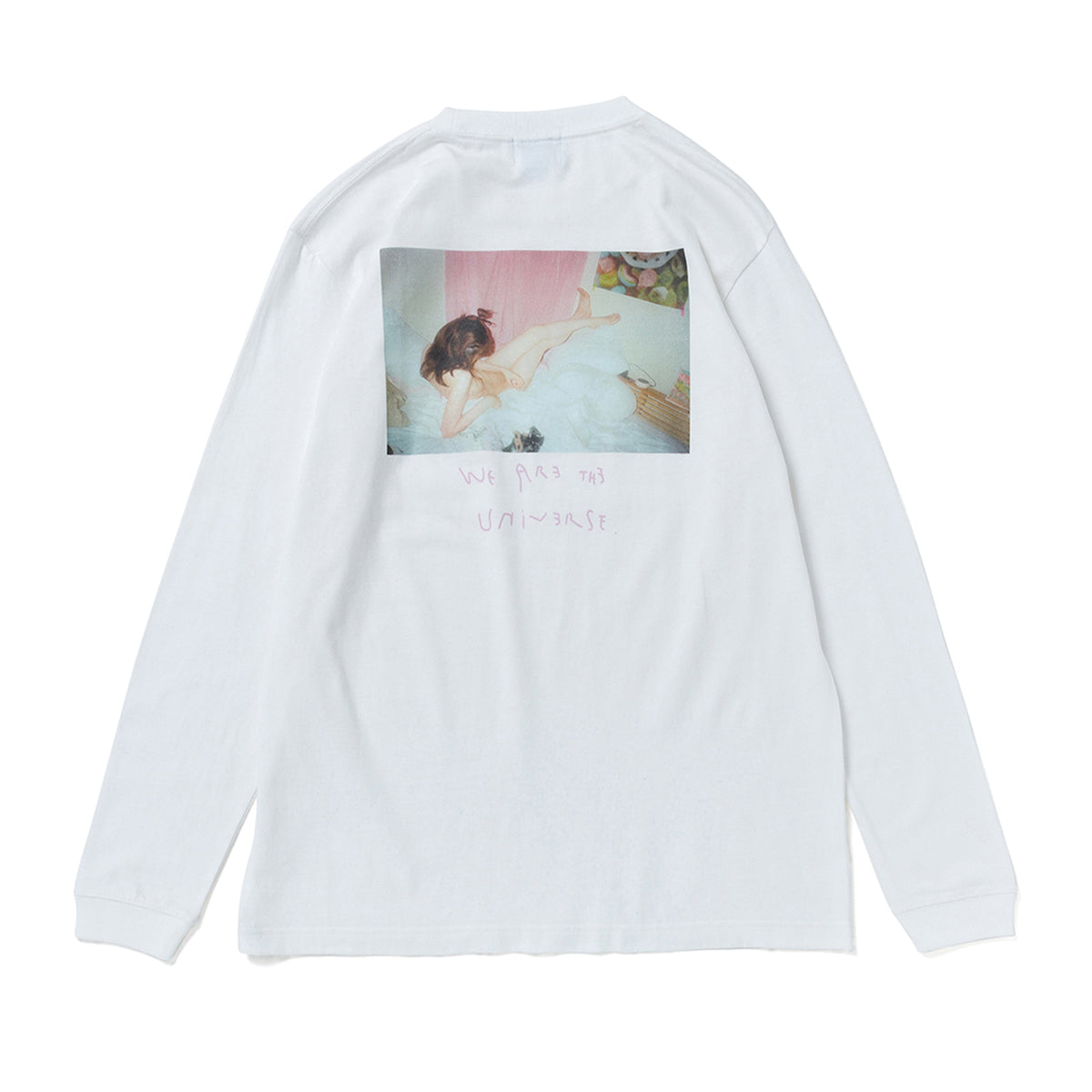 We are the universe Ls t-shirts (RUTSUBO×Yuri Hanamori × MOMO)