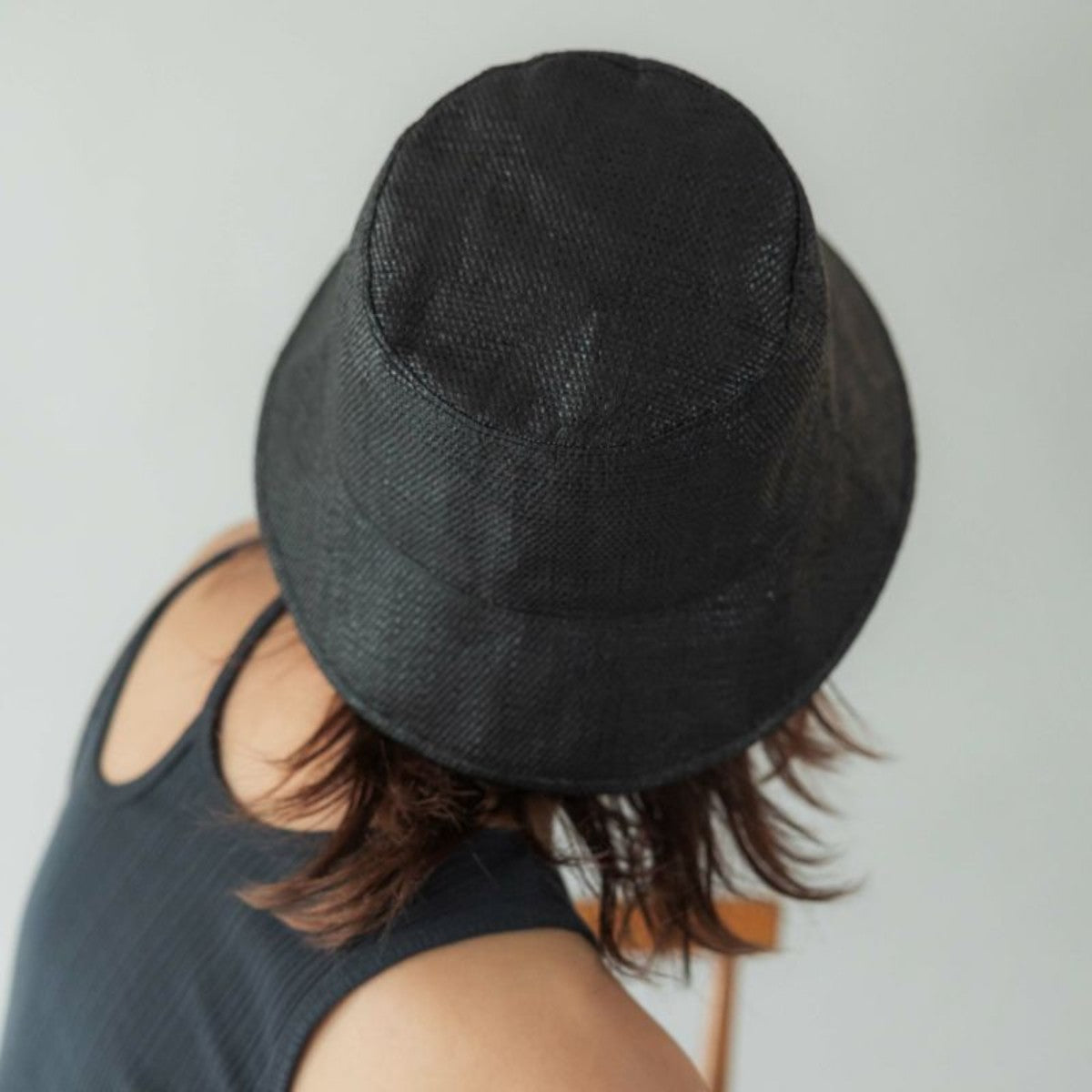 CONTROL FREAK PAPER BUCKET HAT コントロールフリーク 雑材バケットハット 224-120706【レディース 帽子 バケットハット 軽量 タウンユース 25SS】