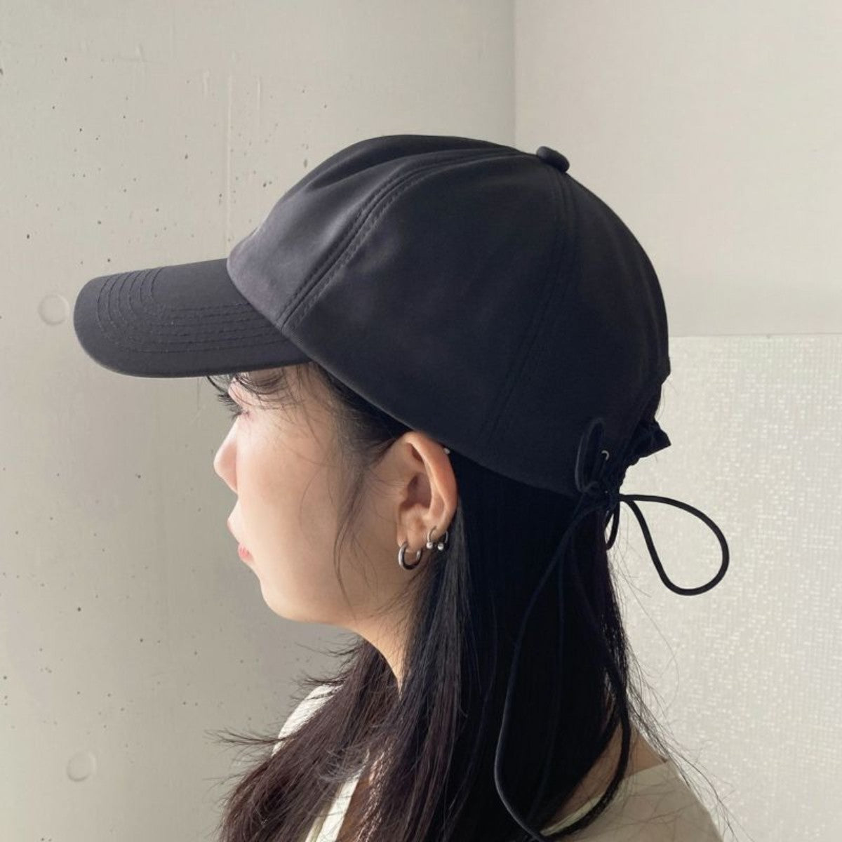 Casselini Back Cord Ribbon Cap | Kinetics/Kinetics WOMEN 公式オンラインストア