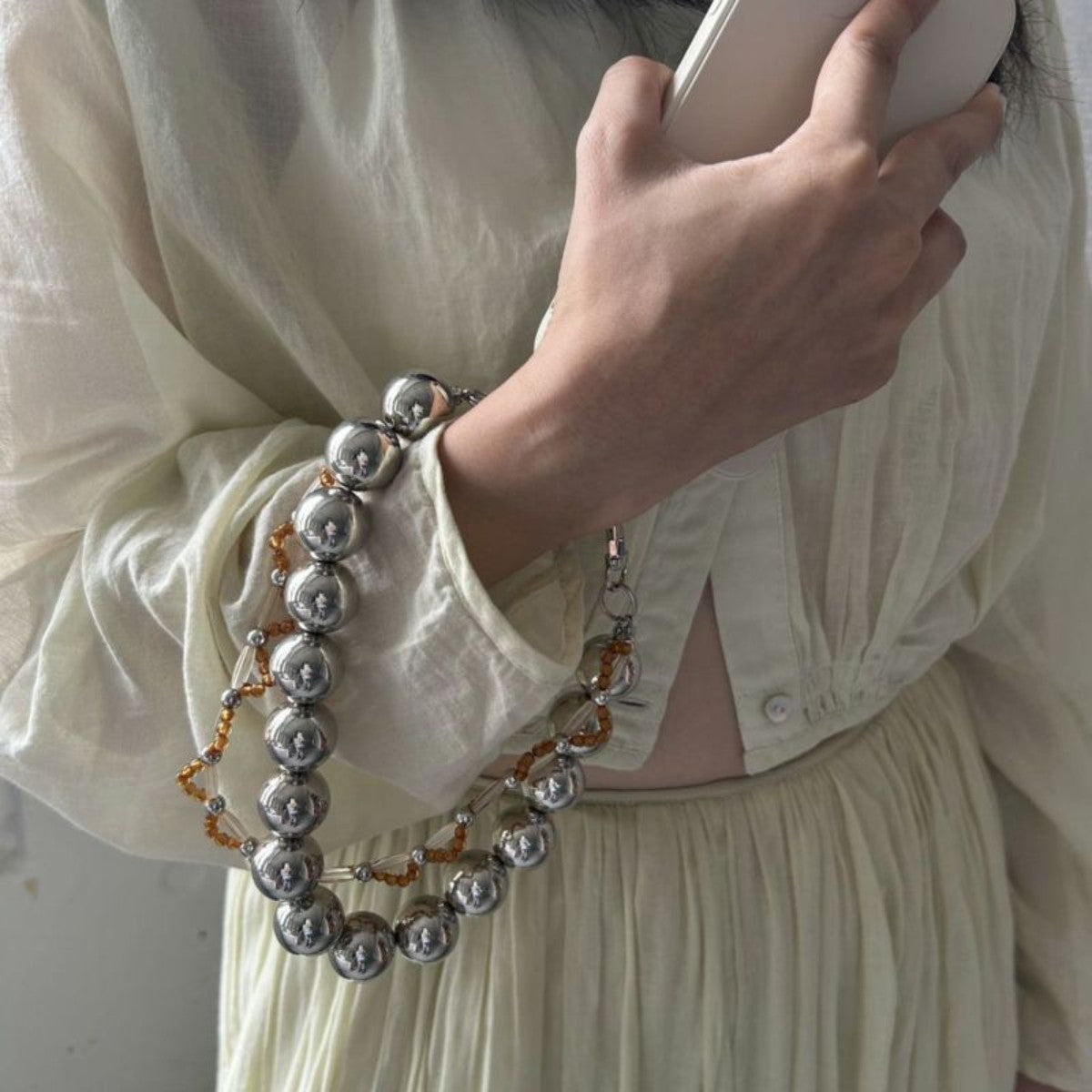 Casselini Double Beads Hand Strap | Kinetics/Kinetics WOMEN 公式オンラインストア