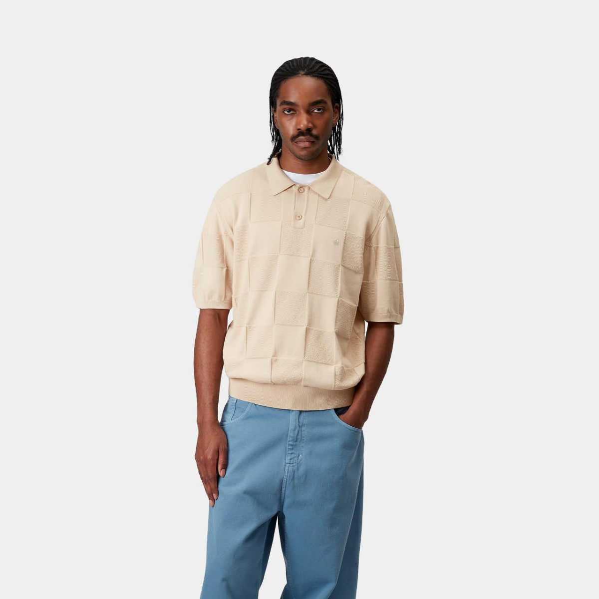 S/S CHECKER POLO