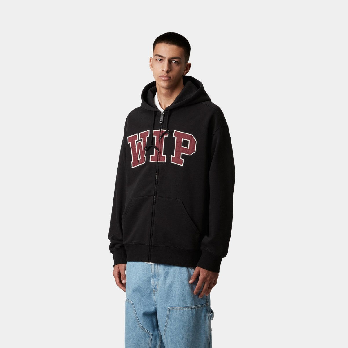 HOODED WIP SWEAT JACKET