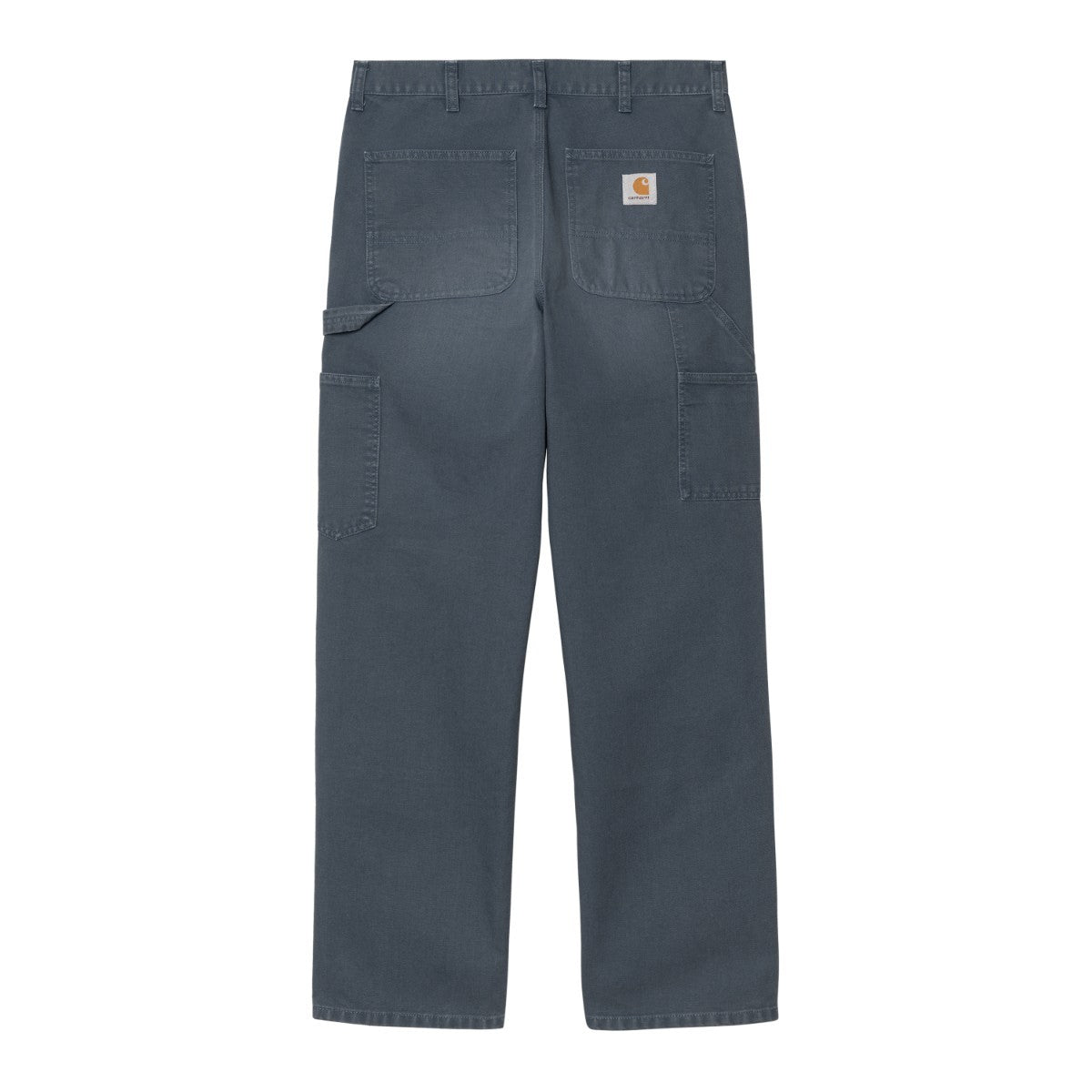 Carhartt WIP DOUBLE KNEE PANT - Dusky Blue / stone canvas