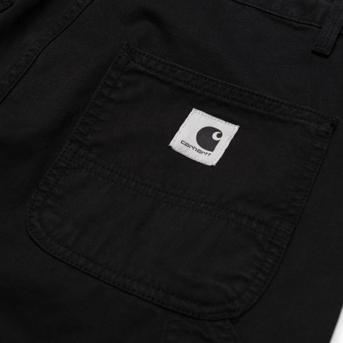 Carhartt WIP W' PIERCE PANT STRAIGHT - Black (garment dyed)