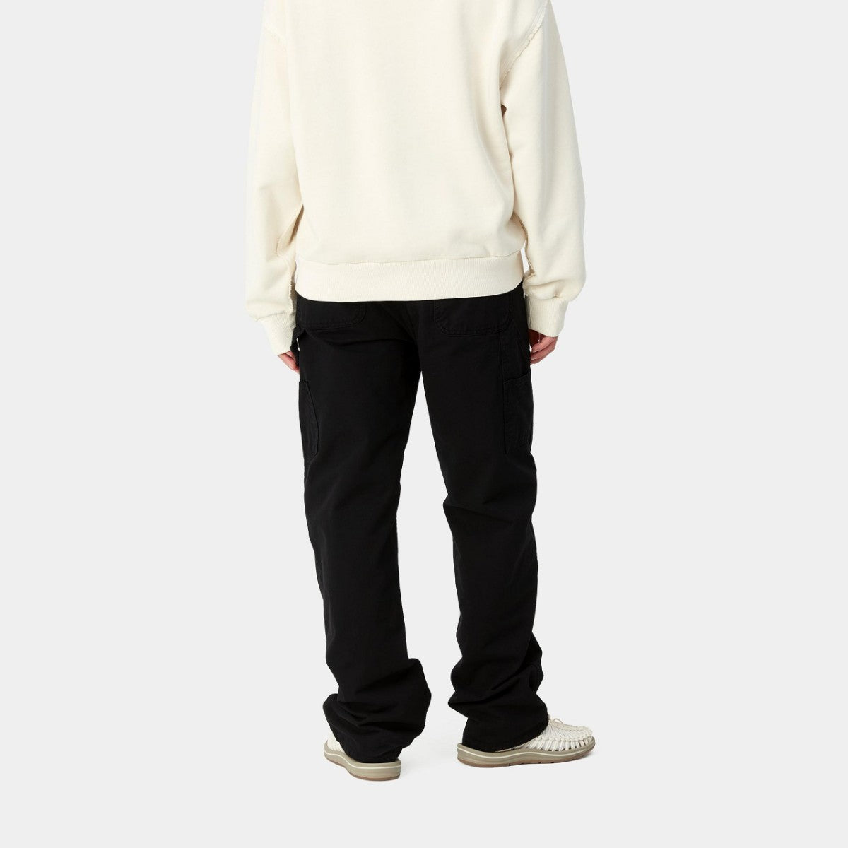 Carhartt WIP W' PIERCE PANT STRAIGHT - Black (garment dyed)