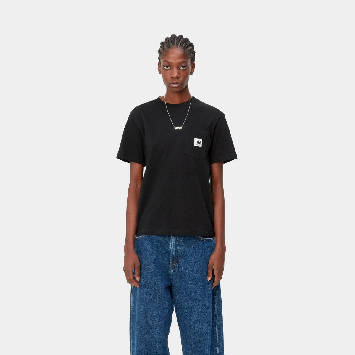 W' S/S POCKET T-SHIRT