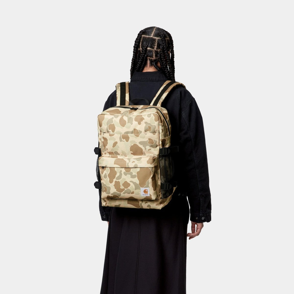 Carhartt WIP JAKOB BACKPACK - Camo Duck, Desert / Wall (garment dyed)