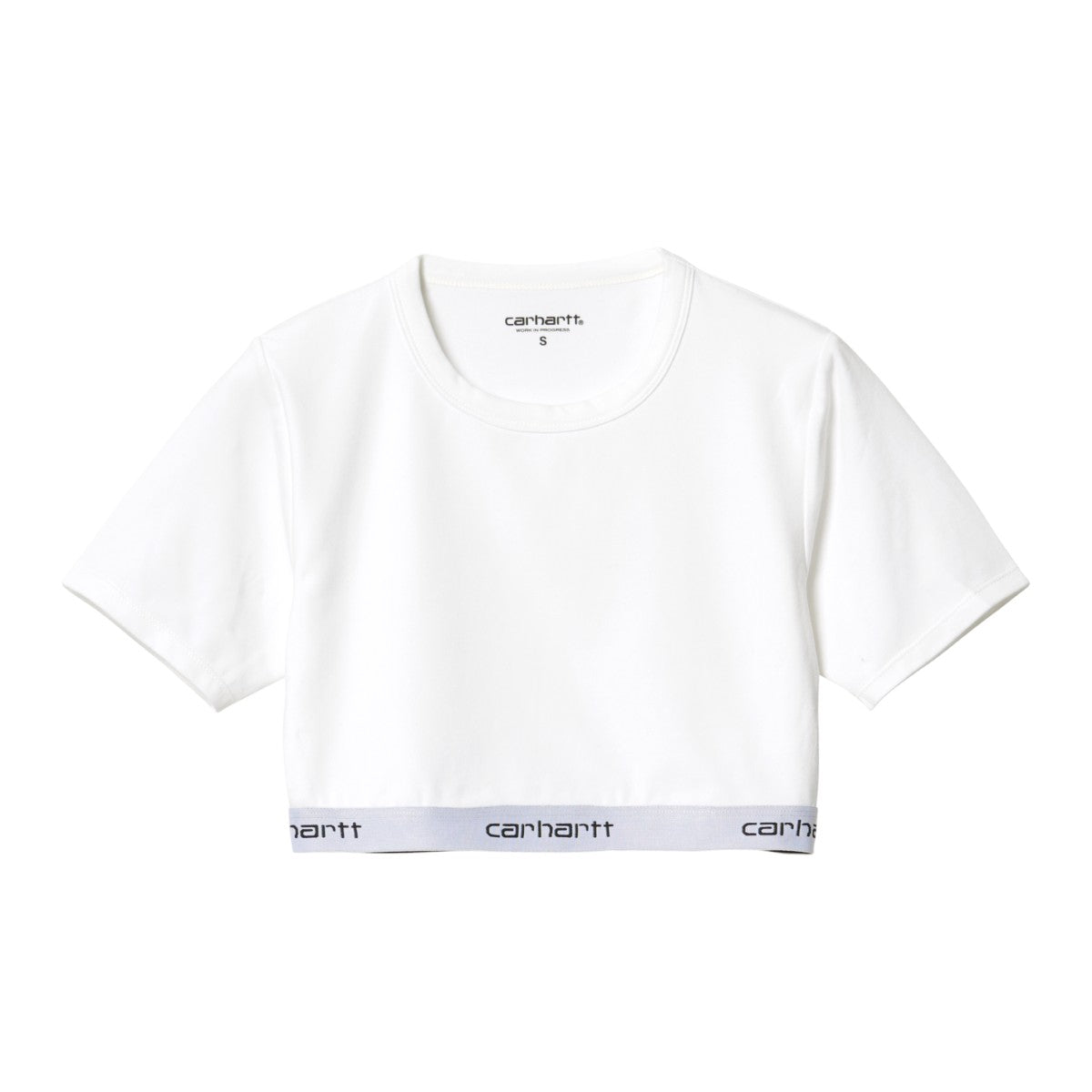 W' SCRIPT CROP TOP