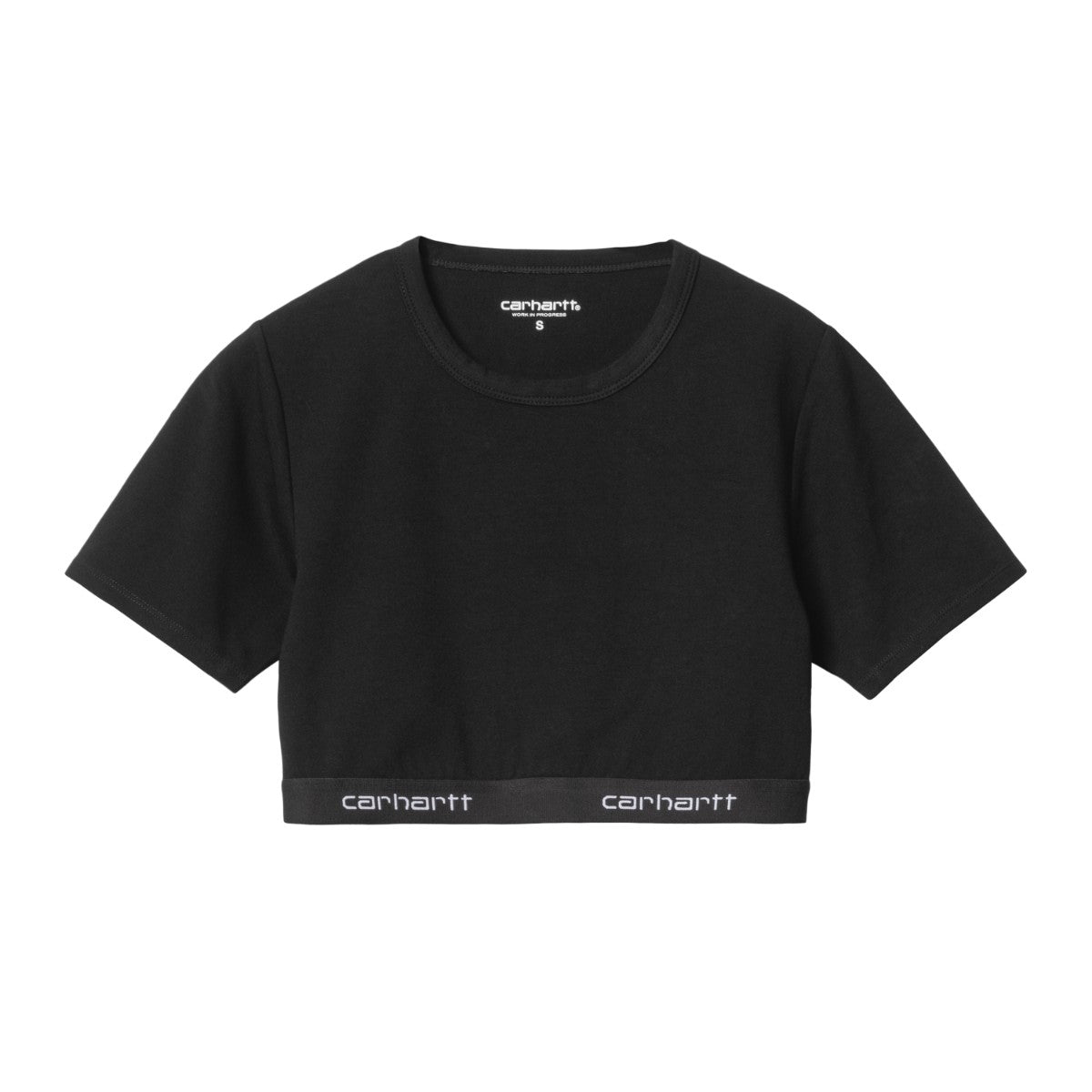 W' SCRIPT CROP TOP