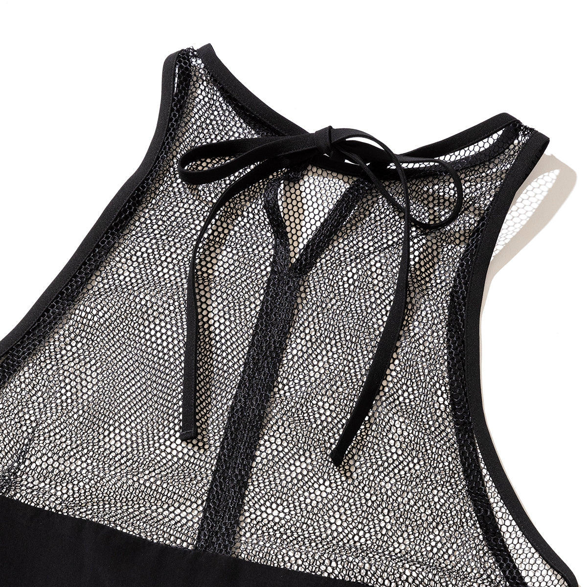 PoI Mesh dress 2way ポィ メッシュドレス 2way 251-FD07【レディース ワンピース サテン 光沢 メッシュ 25SS】