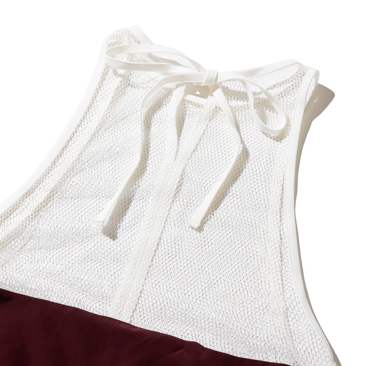 PoI Mesh dress 2way ポィ メッシュドレス 2way 251-FD07【レディース ワンピース サテン 光沢 メッシュ 25SS】