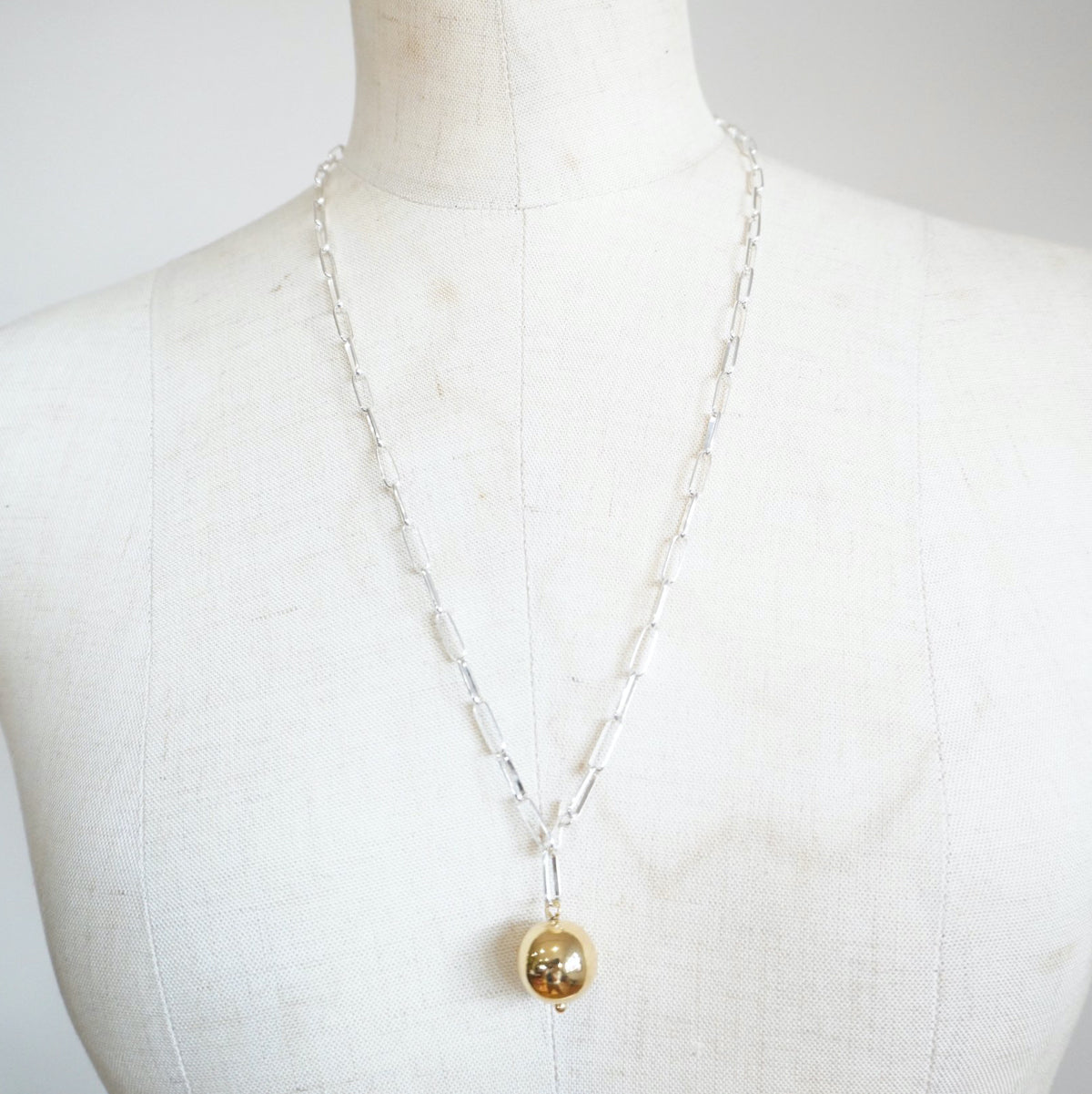 YuumiARIA CHAIN NECKLACE ユウミアリア チェーン ネックレス 251-YU002【レディース アクセサリー ネックレス ナバホチェーン 25SS】