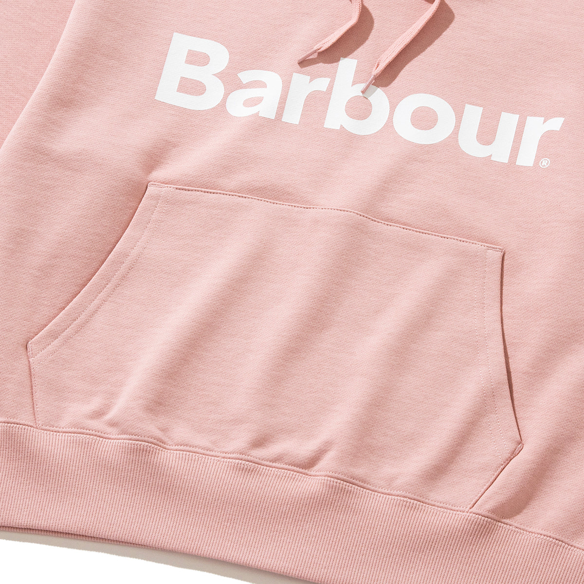 Barbour "Japan Limited" Ladies Sweat Hoodie バブアー ロゴ クロップド スウェット フード パーカー LOLG002【レディース 日本限定 フーディー 25SS】