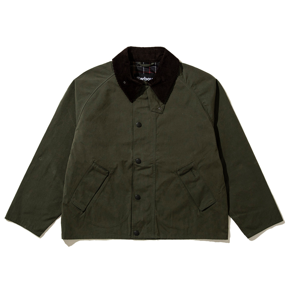 Barbour Transport Casual Jacket バブアー トランスポート ピーチスキン コットン ショートレングスブルゾン MCA0931【メンズ ジャケット ユニセックス ピーチスキン 25SS】