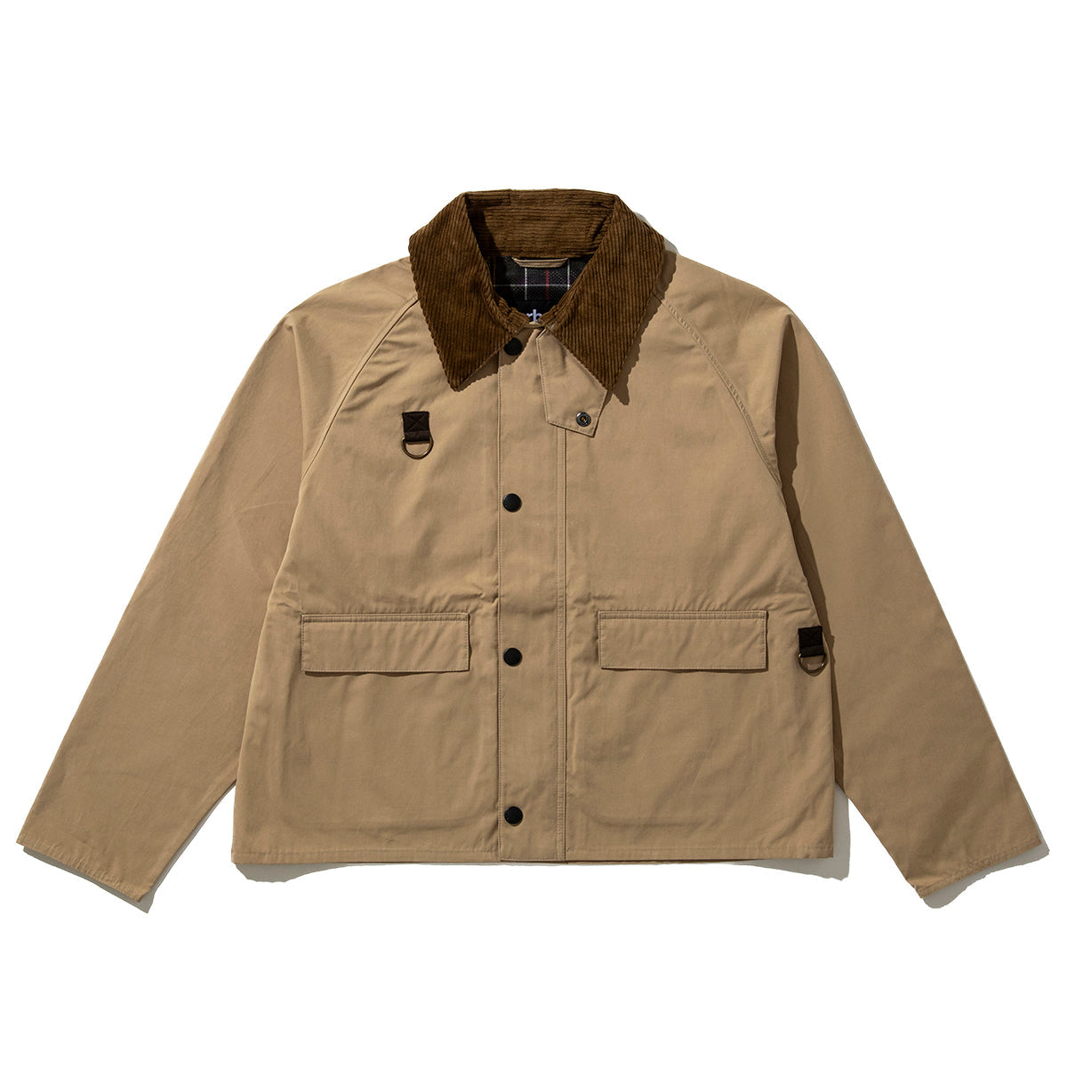 Barbour Spey Casual Jacket OS バブアー スペイ ピーチスキン コットン ショートレングスブルゾン(オーバーサイズフィット) MCA0932【メンズ ジャケット ユニセックス ピーチスキン ワイドフィット 25SS】