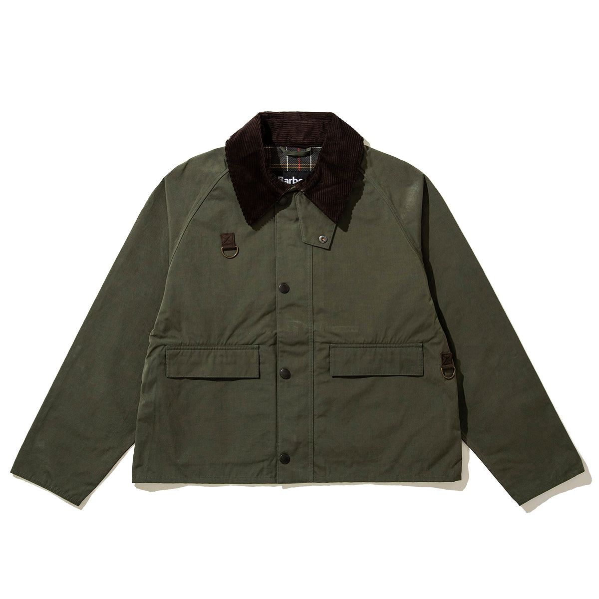 Barbour Spey Casual Jacket OS バブアー スペイ ピーチスキン コットン ショートレングスブルゾン(オーバーサイズフィット) MCA0932【メンズ ジャケット ユニセックス ピーチスキン ワイドフィット 25SS】
