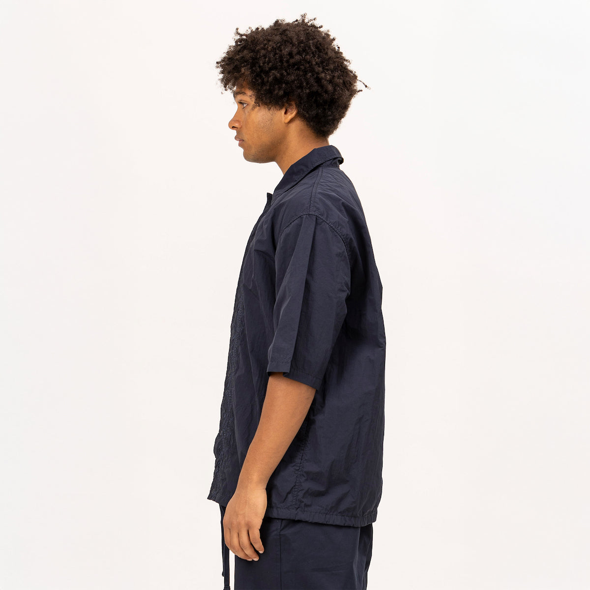 PE TYPEWRITER AFRICAN EMBROIDERY S/S WORK SHIRT
