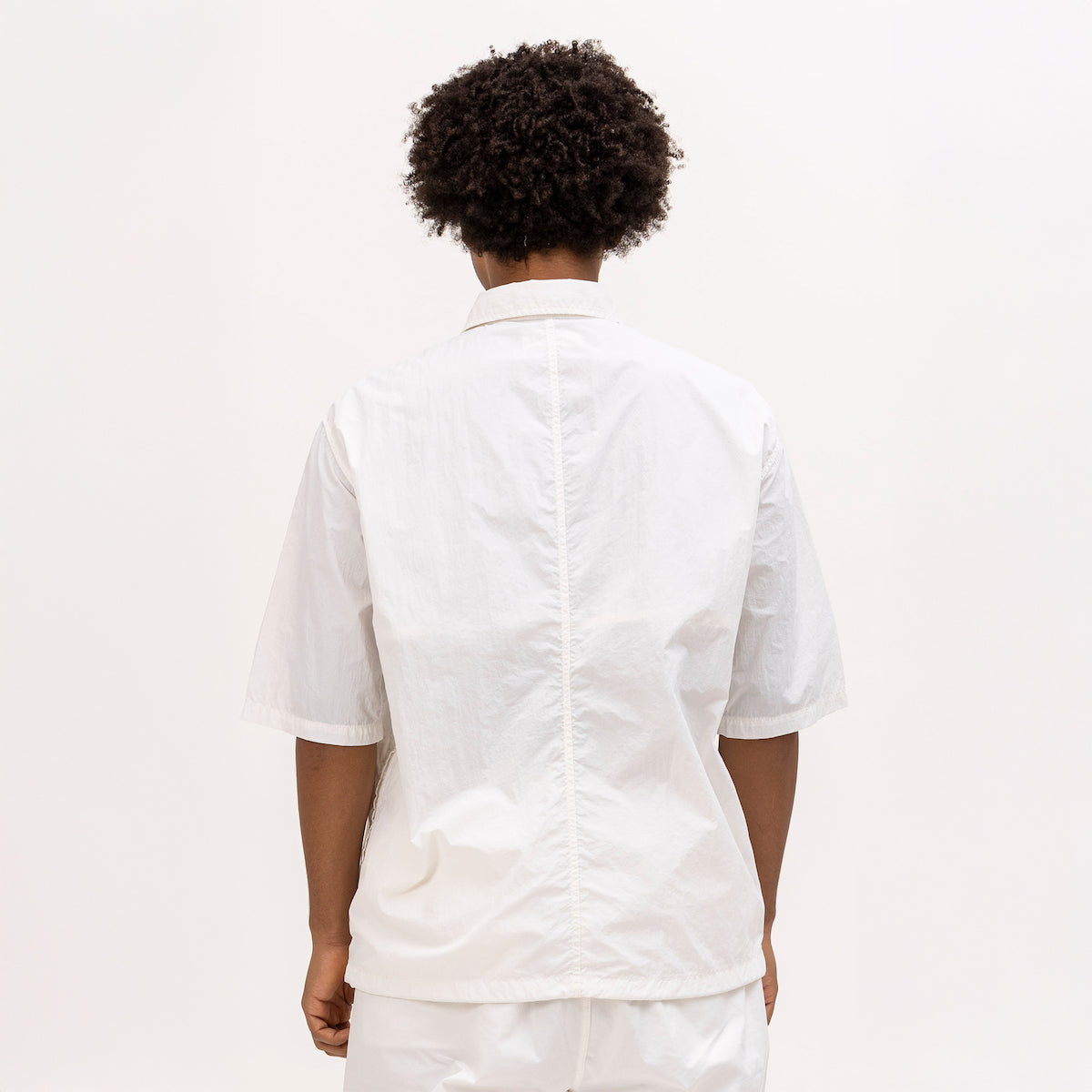 PE TYPEWRITER AFRICAN EMBROIDERY S/S WORK SHIRT