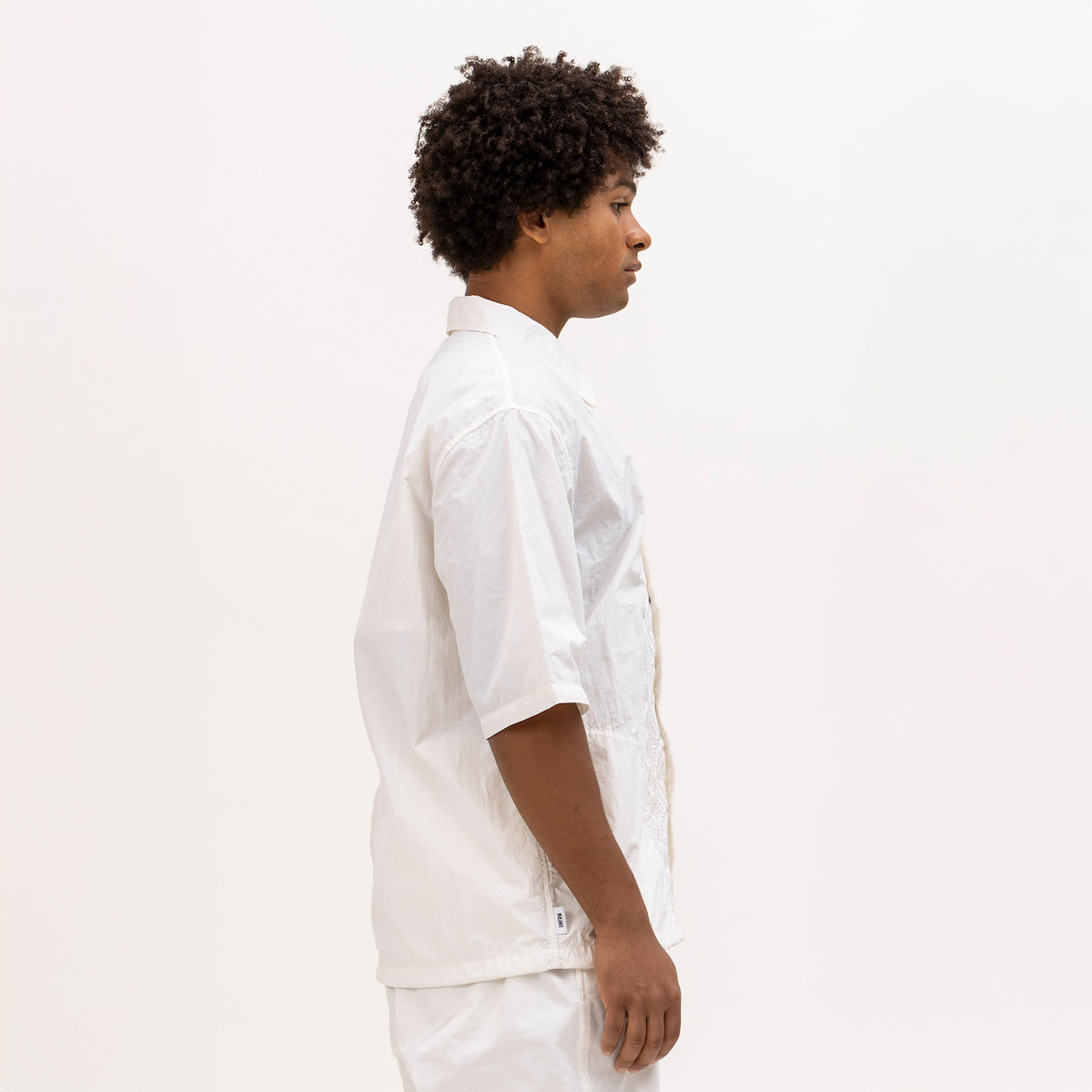 PE TYPEWRITER AFRICAN EMBROIDERY S/S WORK SHIRT