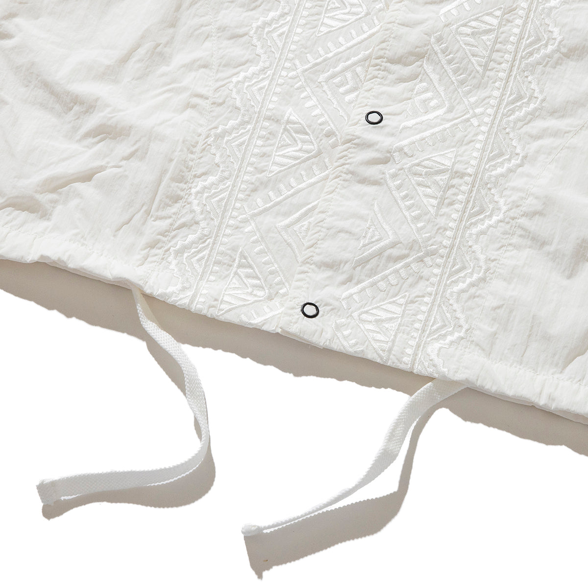 PE TYPEWRITER AFRICAN EMBROIDERY S/S WORK SHIRT