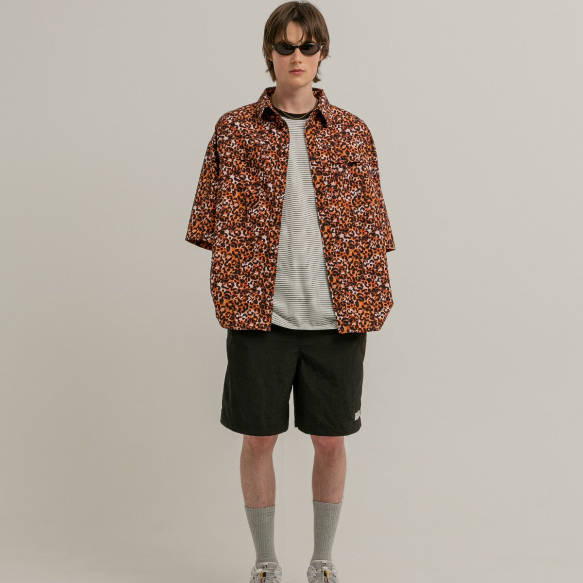 TASLAN NYLON COZY SHORTS