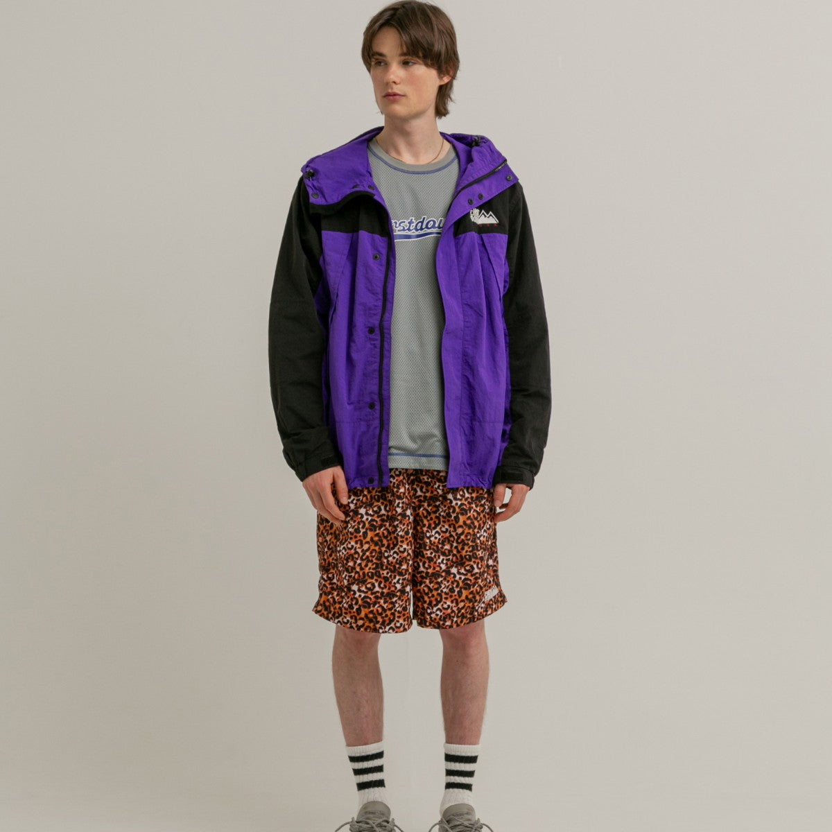 TASLAN NYLON COZY SHORTS