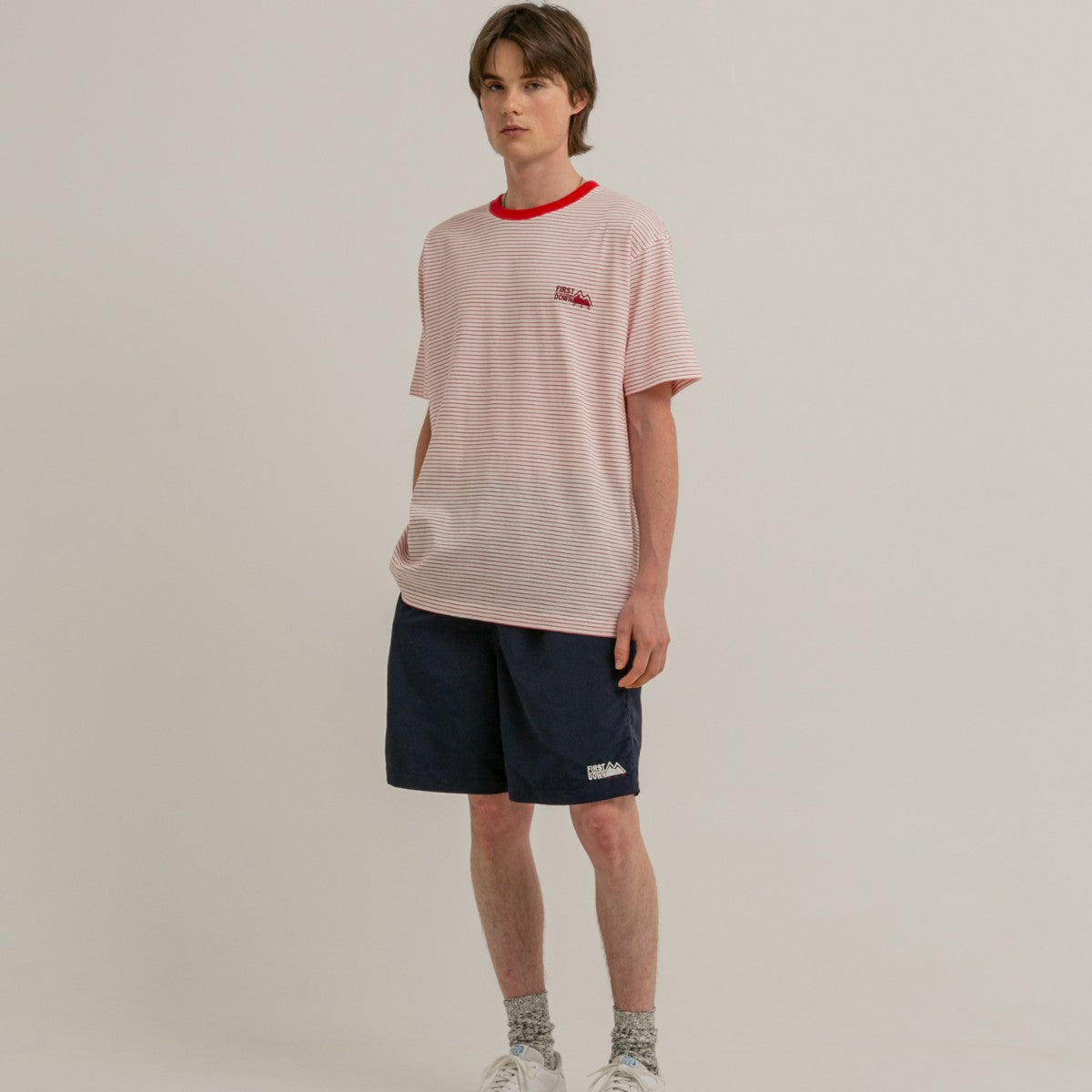 TASLAN NYLON COZY SHORTS