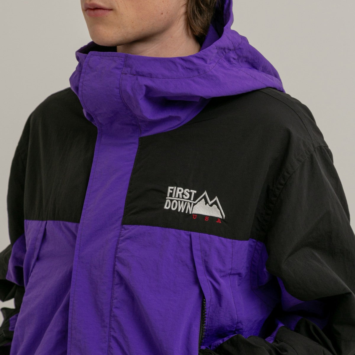 TASLAN NYLON MOTOWN JACKET