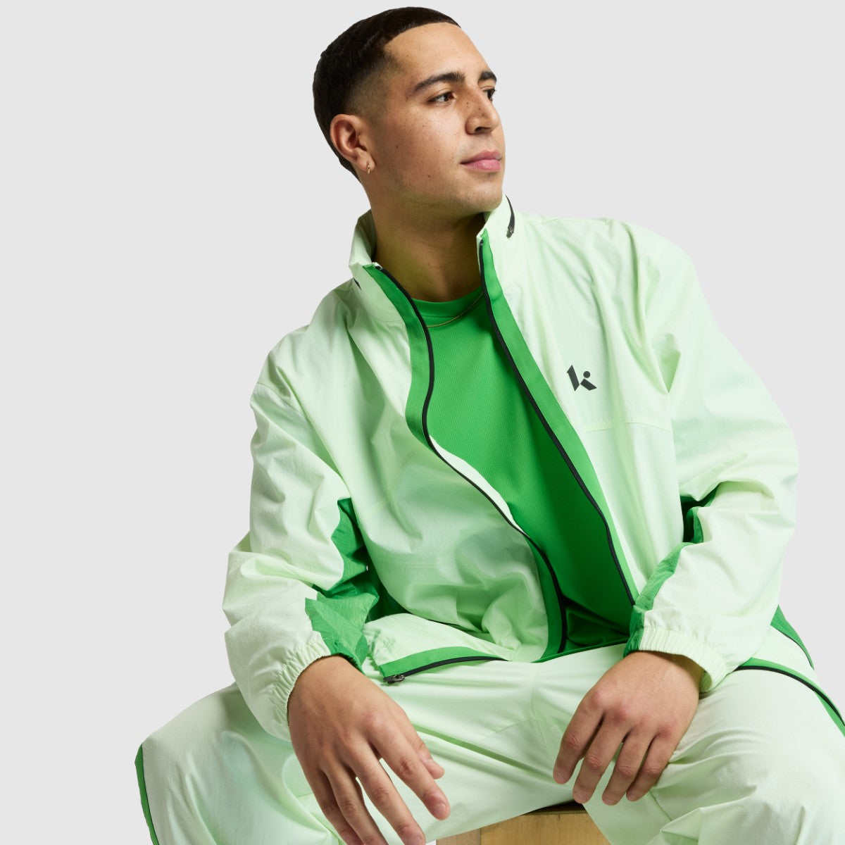 Klutch Men's Crinkle Woven Jacket 【5月12日以降発送予定】