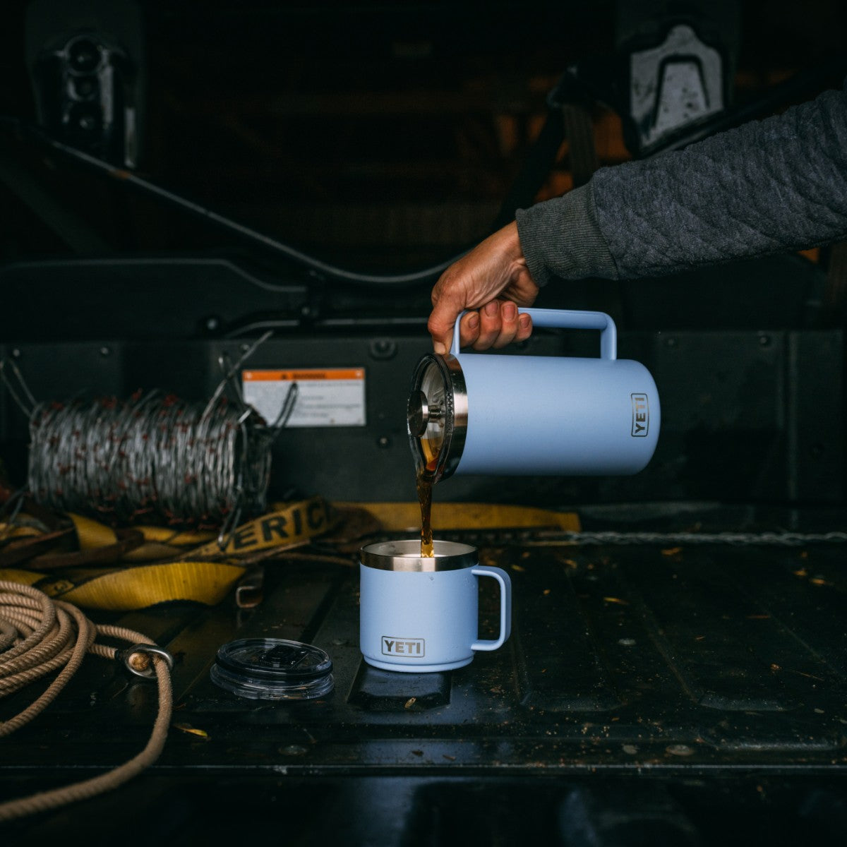 YETI R. 14 oz STACKABLE MUG 2.0 イエティ R. 14オンス スタッカブルマグ 2.0 80171066【メンズ タンブラー アウトドア 25FW】