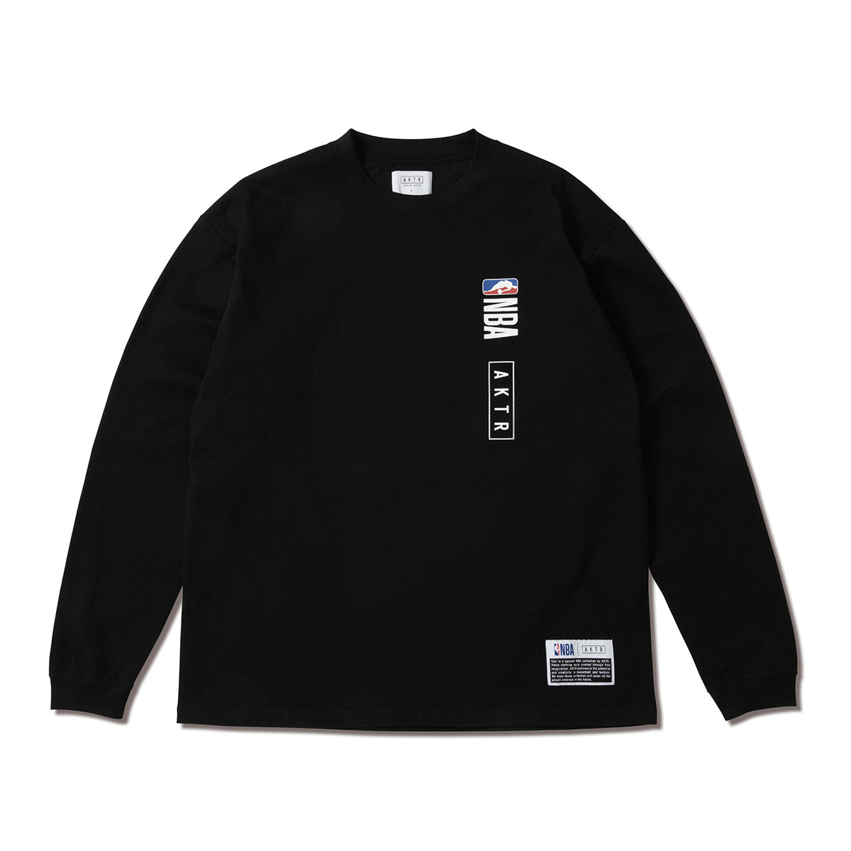 NBA x AKTR LOGO COTTON L/S TEE