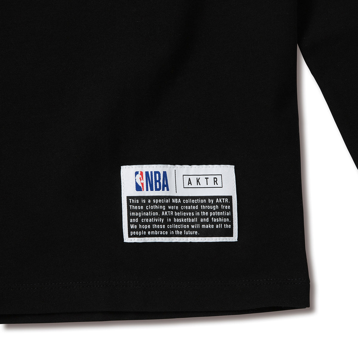 NBA x AKTR LOGO COTTON L/S TEE