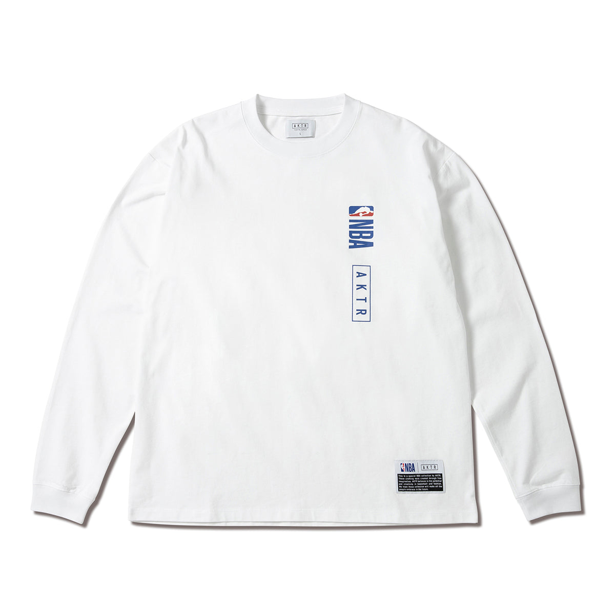 NBA x AKTR LOGO COTTON L/S TEE