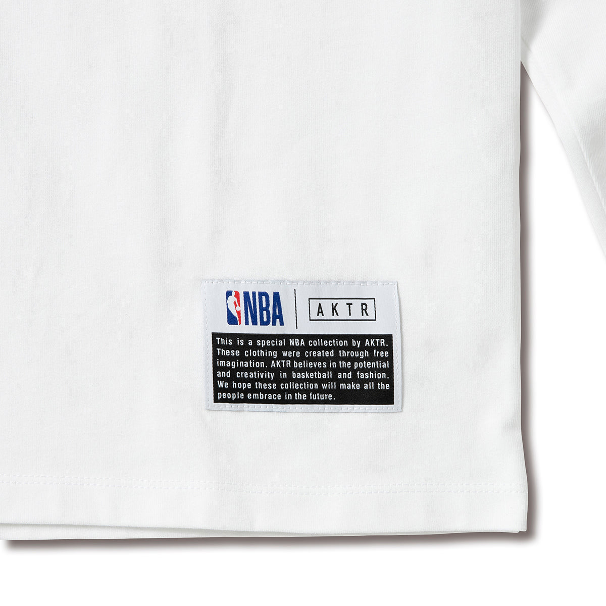 NBA x AKTR LOGO COTTON L/S TEE