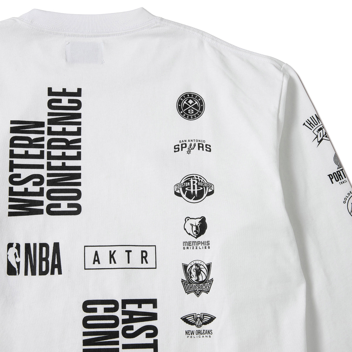 NBA x AKTR W&E L/S TEE