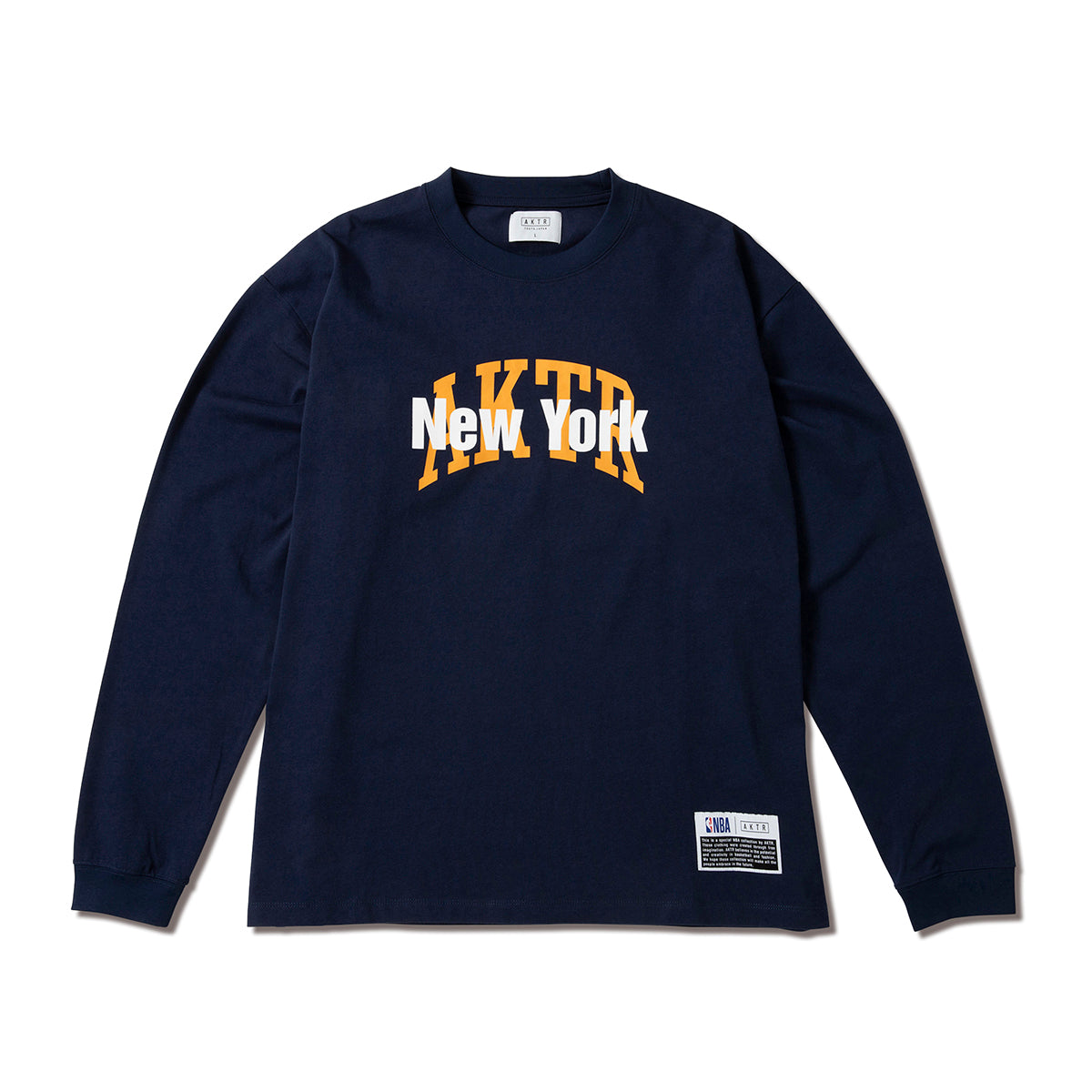 NBA x AKTR CITY L/S TEE