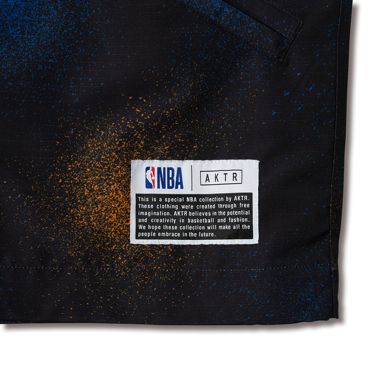 NBA x AKTR MIST CAMO COACH JACKET