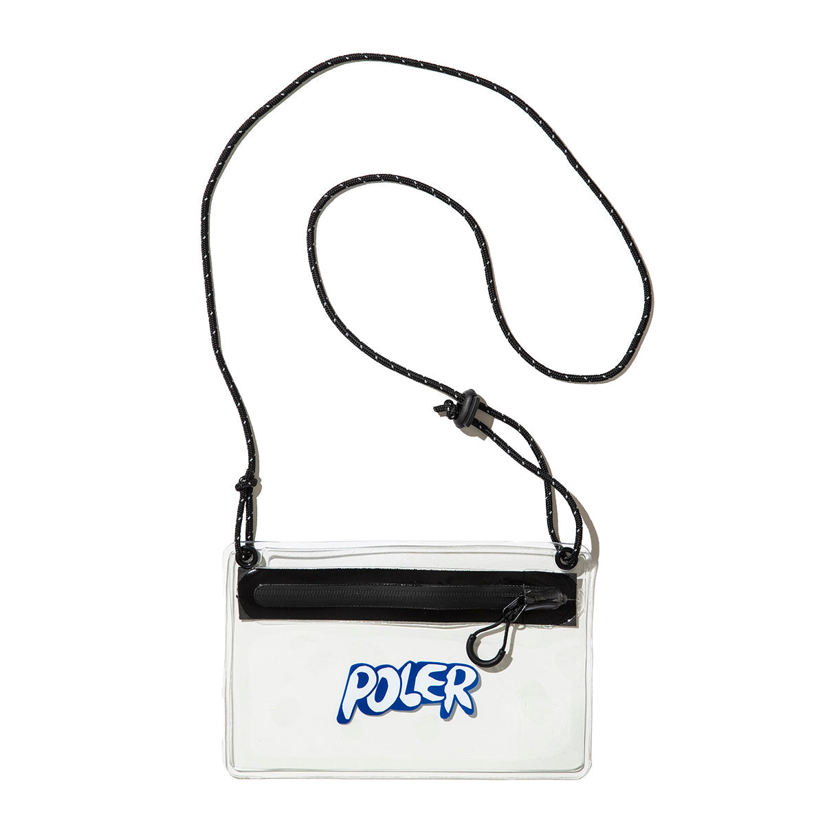 POLER HIGH&DRY PVC CLEAR MOBILE SACOCHE ポーラー ハイ&ドライ PVC クリア モバイル サコッシュ 251MCV0117【メンズ ショルダーバッグ サコッシュ クリア アウトドア 25SS】