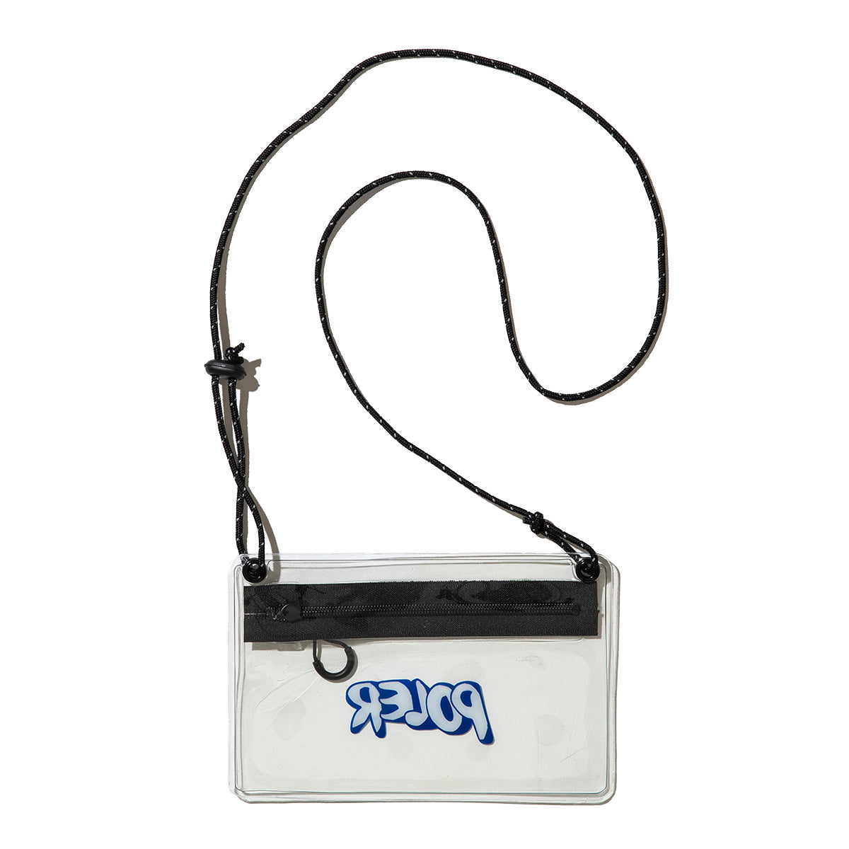 POLER HIGH&DRY PVC CLEAR MOBILE SACOCHE ポーラー ハイ&ドライ PVC クリア モバイル サコッシュ 251MCV0117【メンズ ショルダーバッグ サコッシュ クリア アウトドア 25SS】