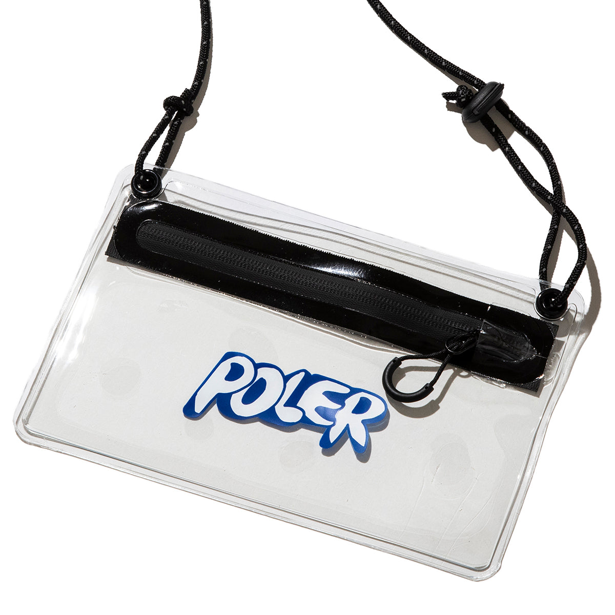POLER HIGH&DRY PVC CLEAR MOBILE SACOCHE ポーラー ハイ&ドライ PVC クリア モバイル サコッシュ 251MCV0117【メンズ ショルダーバッグ サコッシュ クリア アウトドア 25SS】