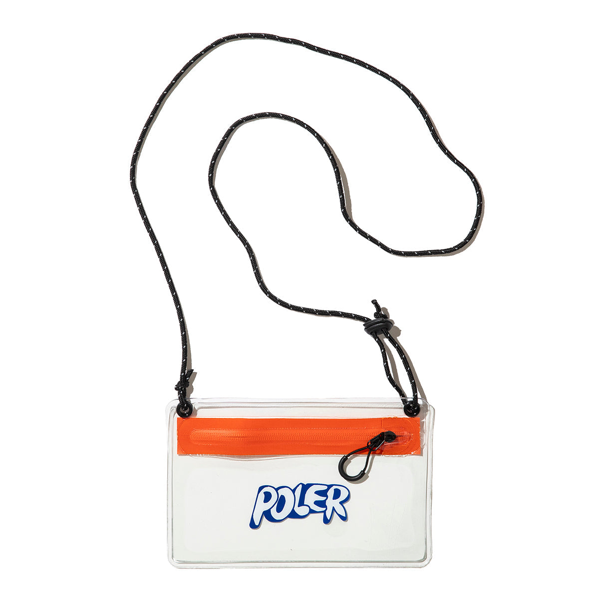 POLER HIGH&DRY PVC CLEAR MOBILE SACOCHE ポーラー ハイ&ドライ PVC クリア モバイル サコッシュ 251MCV0117【メンズ ショルダーバッグ サコッシュ クリア アウトドア 25SS】