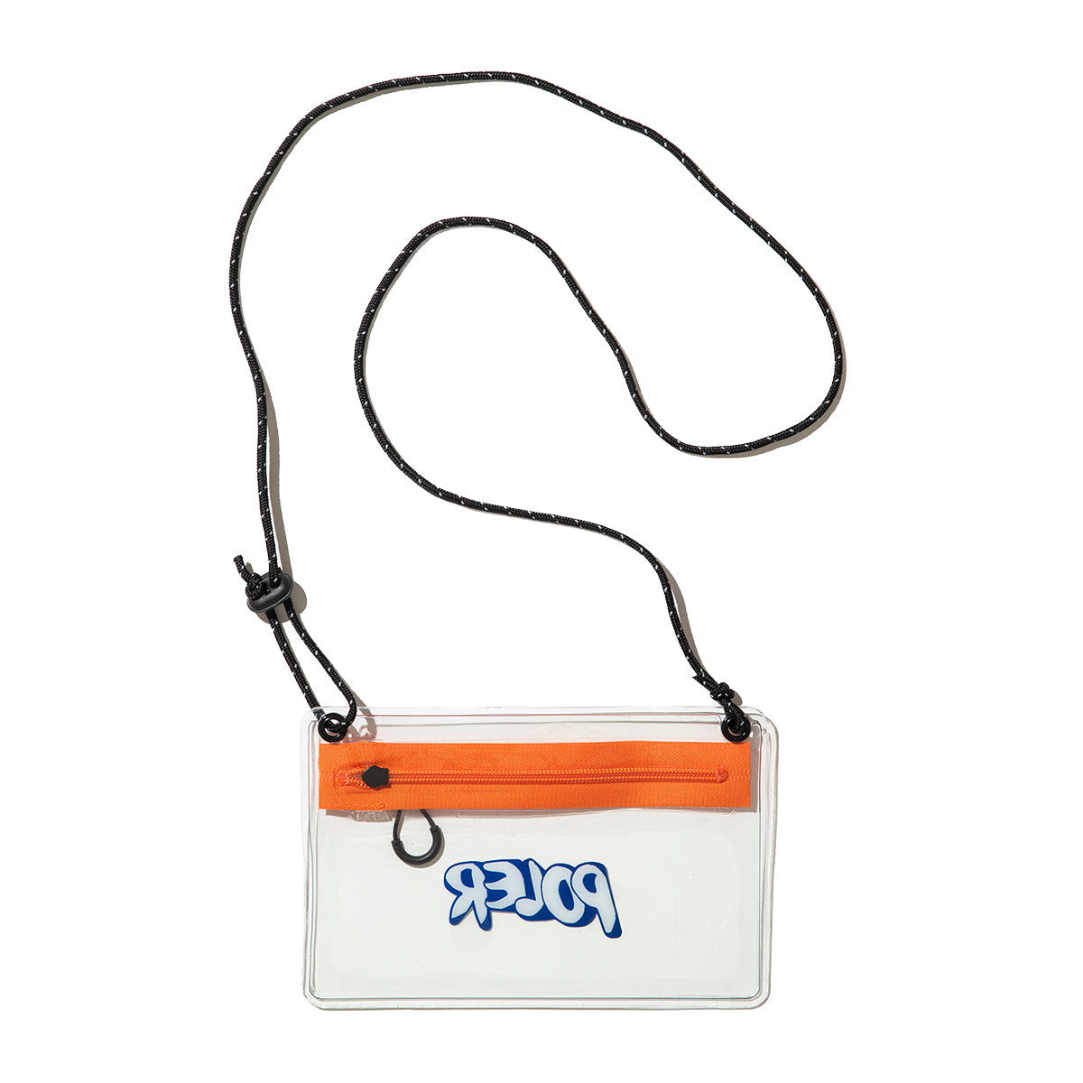 POLER HIGH&DRY PVC CLEAR MOBILE SACOCHE ポーラー ハイ&ドライ PVC クリア モバイル サコッシュ 251MCV0117【メンズ ショルダーバッグ サコッシュ クリア アウトドア 25SS】