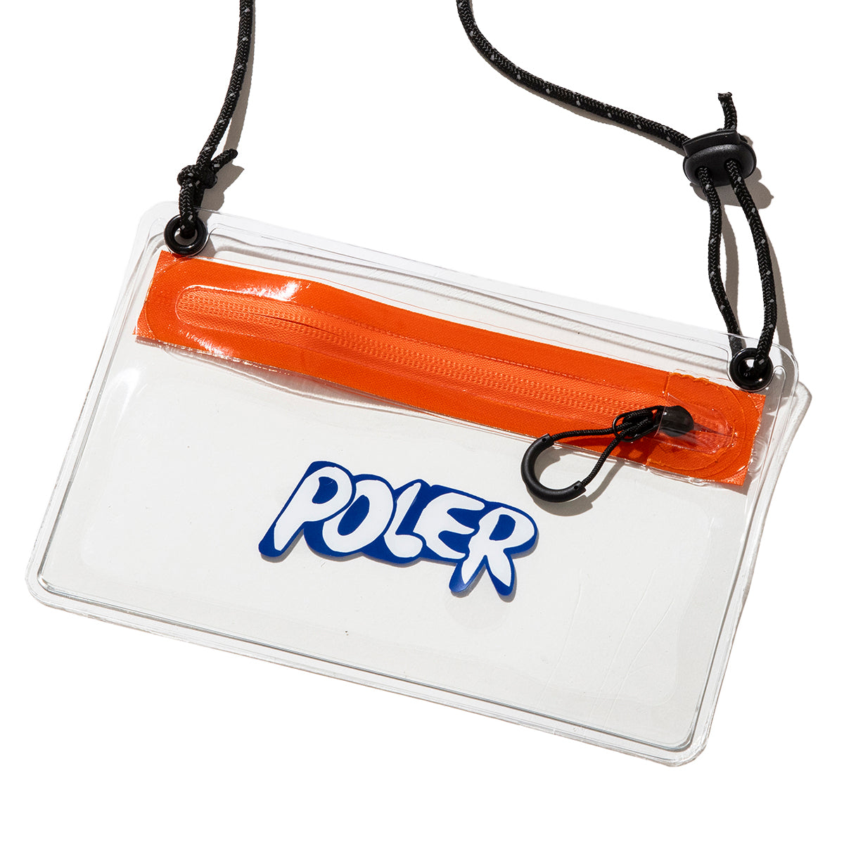 POLER HIGH&DRY PVC CLEAR MOBILE SACOCHE ポーラー ハイ&ドライ PVC クリア モバイル サコッシュ 251MCV0117【メンズ ショルダーバッグ サコッシュ クリア アウトドア 25SS】