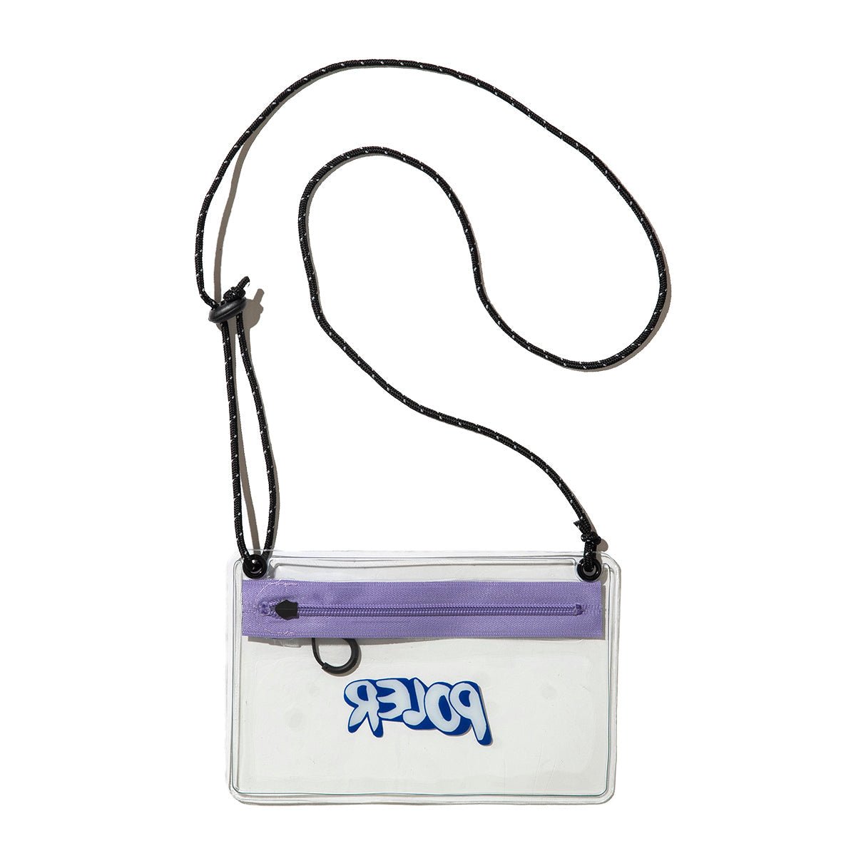 POLER HIGH&DRY PVC CLEAR MOBILE SACOCHE ポーラー ハイ&ドライ PVC クリア モバイル サコッシュ 251MCV0117【メンズ ショルダーバッグ サコッシュ クリア アウトドア 25SS】