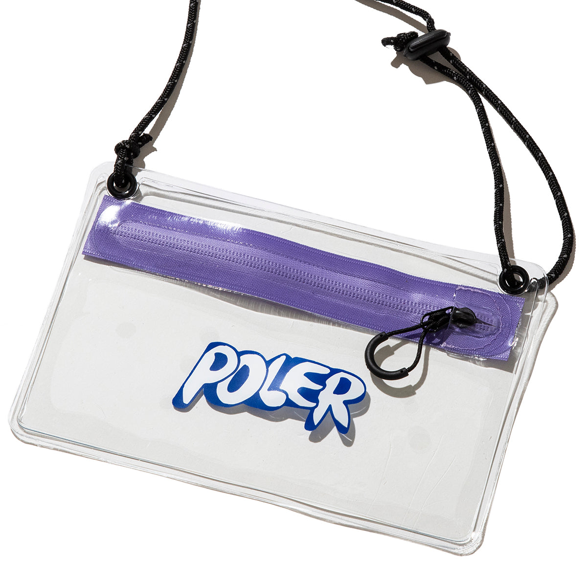 POLER HIGH&DRY PVC CLEAR MOBILE SACOCHE ポーラー ハイ&ドライ PVC クリア モバイル サコッシュ 251MCV0117【メンズ ショルダーバッグ サコッシュ クリア アウトドア 25SS】