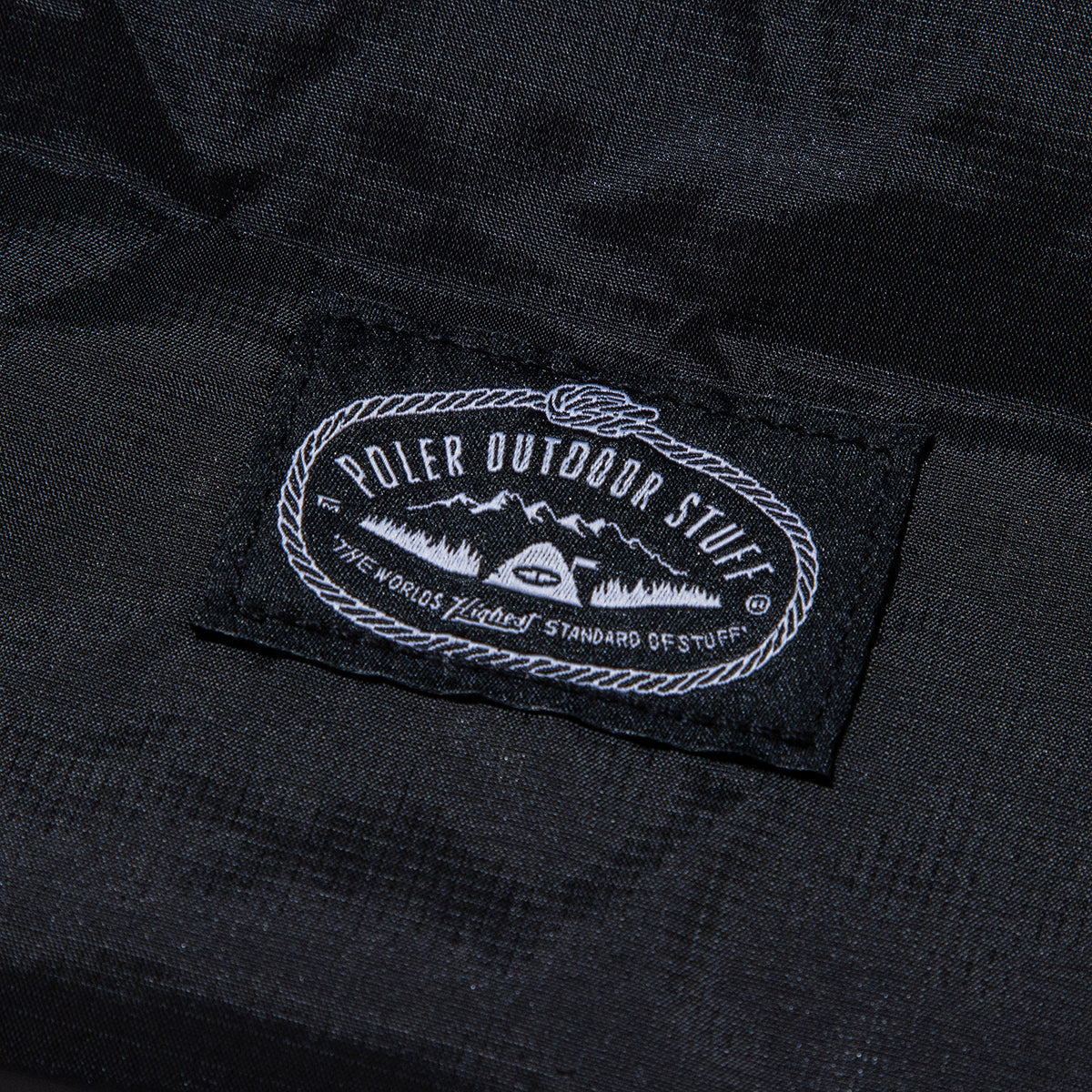 POLER LIGHT STUFF KNAPSACK ポーラー ライトスタッフ ナップザック 251MCV0137【メンズ ナップサック 撥水 シンプル アウトドア 25SS】