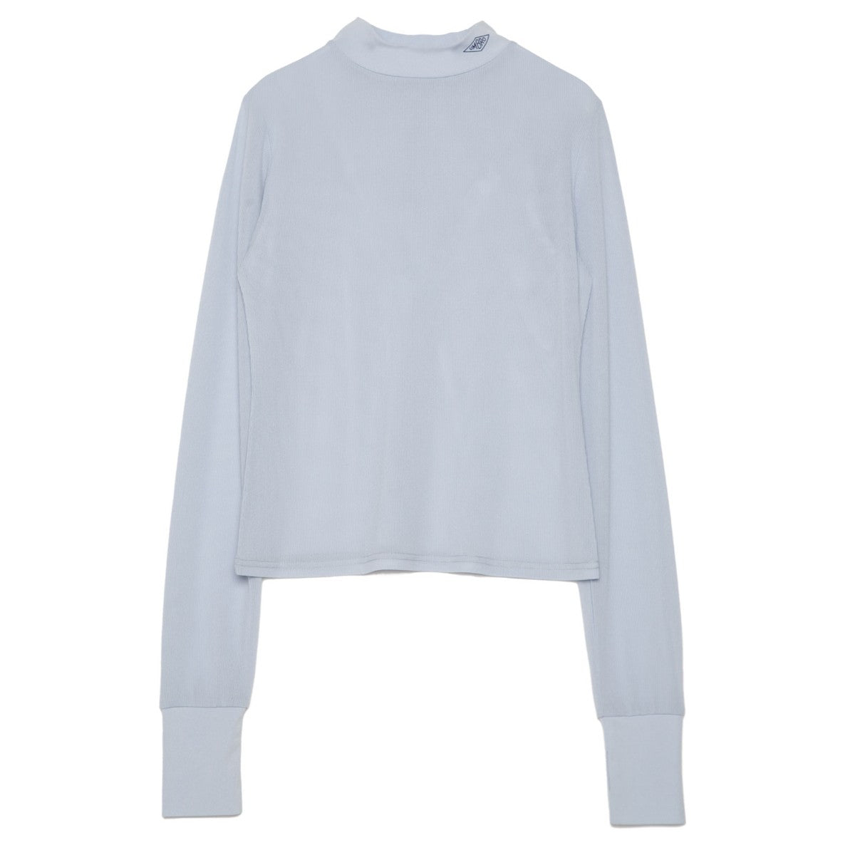 Sheer stripe L/S tops