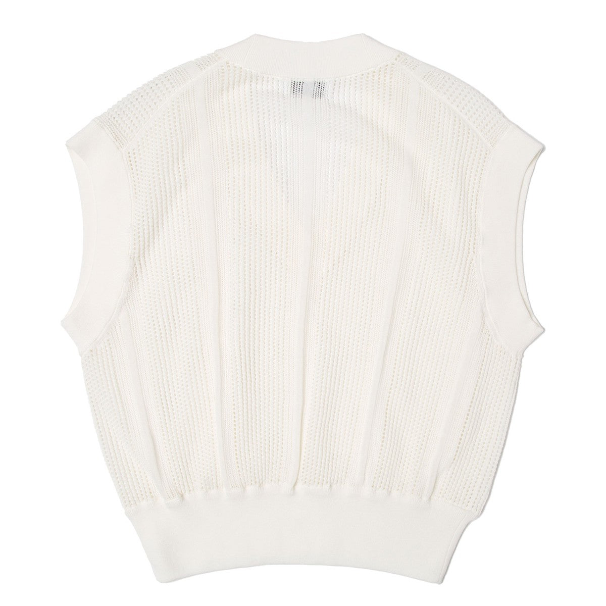Mesh knit vest