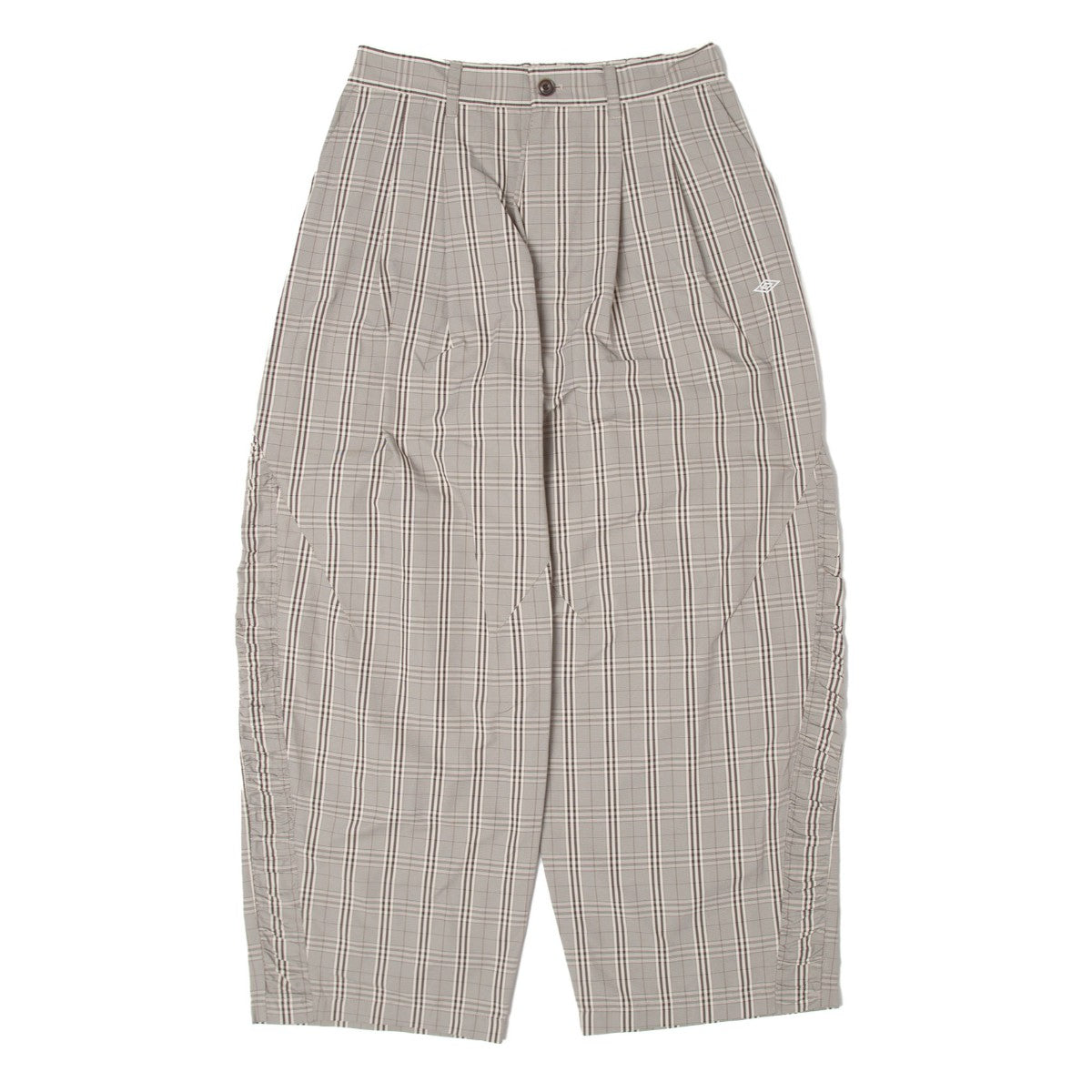 Wide tapered trousers